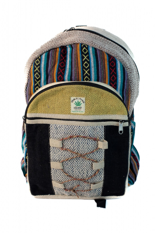 Rucsac Mare Unicat din canepa si bumbac - Model 320 [0]