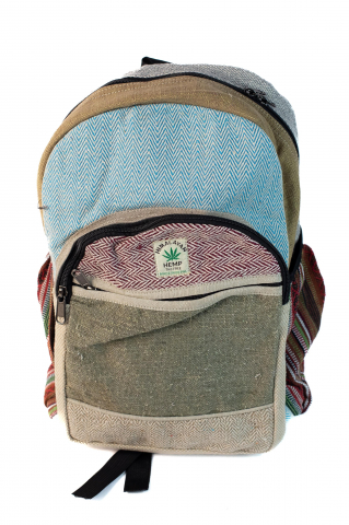 Rucsac Mare Unicat din canepa si bumbac - Model 320 [0]