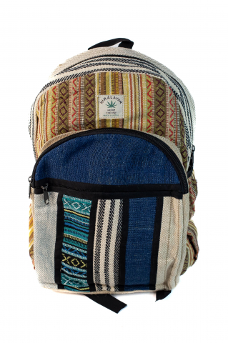 Rucsac Mare Unicat din canepa si bumbac - Model 320 [0]