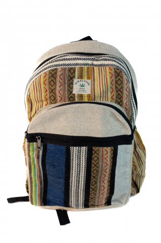 Rucsacuri Mari - Rucsac Mare Unicat din canepa si bumbac - Model 320