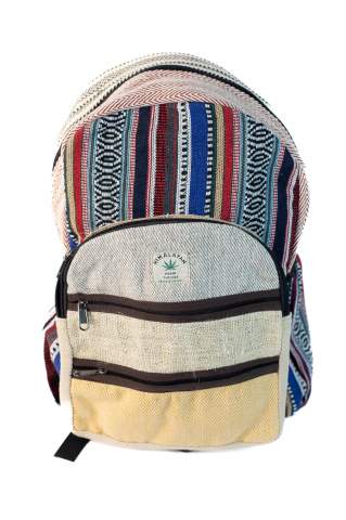 Rucsacuri Mari - Rucsac Mare Unicat din canepa si bumbac - Model 320