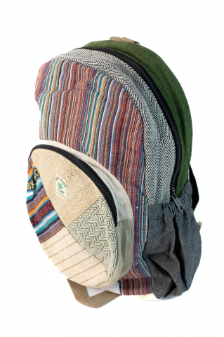 Rucsac Mare Unicat din canepa si bumbac - Model 320 [1]