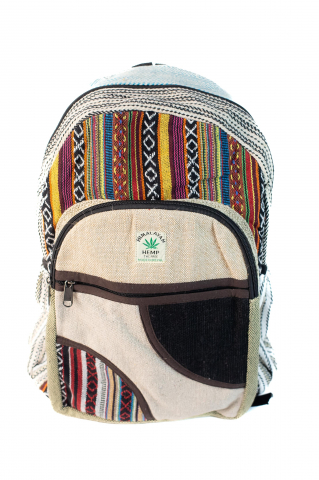 Rucsacuri Mari - Rucsac Mare Unicat din canepa si bumbac - Model 320