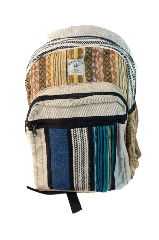 Rucsacuri Mari - Rucsac Mare Unicat din canepa si bumbac - Model 320