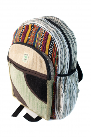 Rucsac Mare Unicat din canepa si bumbac - Model 320 [1]