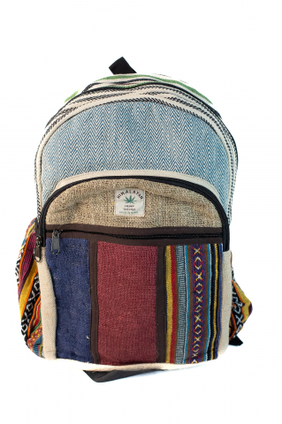 Rucsacuri Mari - Rucsac Mare Unicat din canepa si bumbac - Model 320