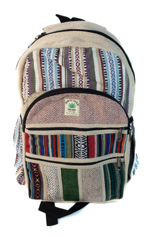 Rucsac Mare Unicat din canepa si bumbac - Model 320 [0]