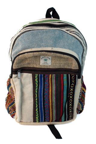 Rucsac Mare Unicat din canepa si bumbac - Model 320 [0]