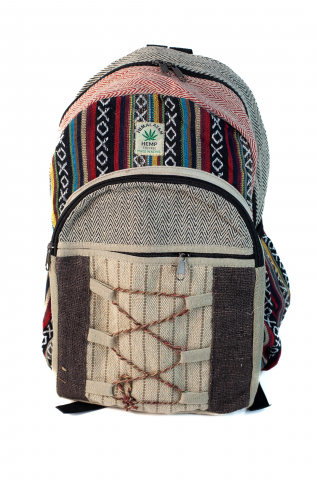 Rucsacuri Mari - Rucsac Mare Unicat din canepa si bumbac - Model 320