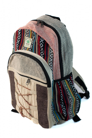 Rucsac Mare Unicat din canepa si bumbac - Model 320 [1]