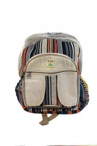 Rucsacuri Mari - Rucsac Mare Unicat din canepa si bumbac - Model 400