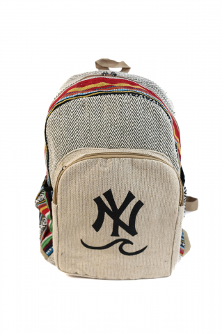 Rucsacuri Mari - Rucsac Mare Unicat din canepa si bumbac - Model 409