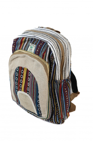 Rucsac Mare Unicat din canepa si bumbac - Model 417 [1]