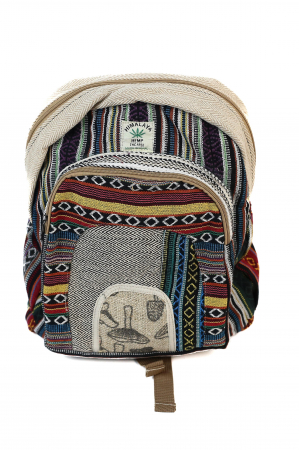 Rucsacuri Mari - Rucsac Mare Unicat din canepa si bumbac - Model 420