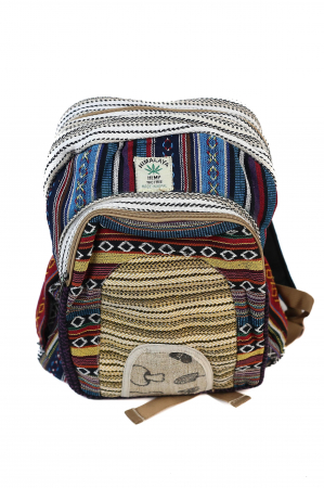 Rucsacuri Mari - Rucsac Mare Unicat din canepa si bumbac - Model 423