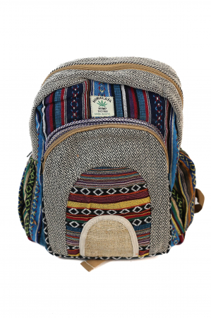 Rucsacuri Mari - Rucsac Mare Unicat din canepa si bumbac - Model 429