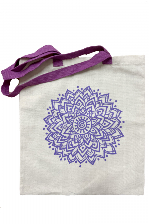 Genți și Borsete - Sacosa tote - Chakra Coroanei (Sahasrara)