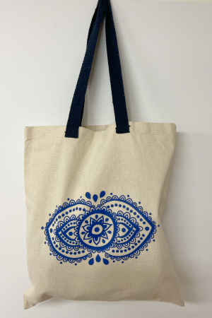 Sacosa tote - Chakra Al Treilea Ochi (Ajna) [1]