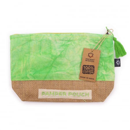 Produse pentru Baie - Săculeț Pamper Pouch Tie Dye - Verde