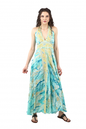 Salopeta din material fluid cu decolteu in V - Model 2 [0]