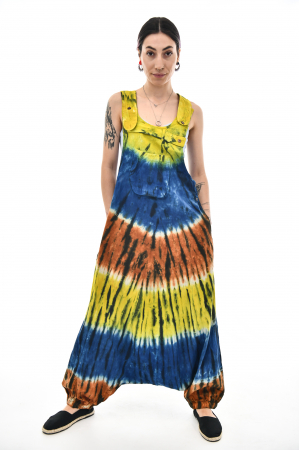 Salopeta Salvar Tie-dye - Portocaliu [6]
