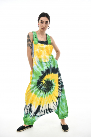 Salopeta Salvar Tie-dye - Portocaliu [1]