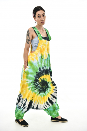 Salopeta Salvar Tie-dye - Portocaliu [12]