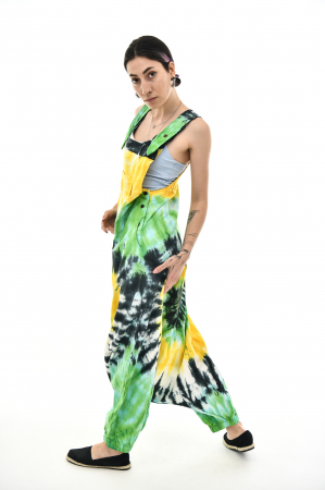 Salopeta Salvar Tie-dye - Portocaliu [6]