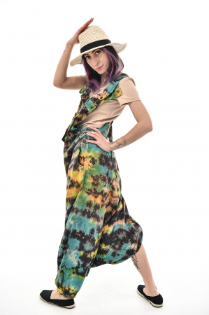 Salopeta Salvar Tie-dye - Portocaliu [41]