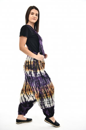 Salopeta Salvar Tie-dye - Portocaliu [23]