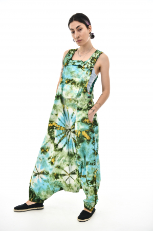 Salopeta Salvar Tie-dye - Portocaliu [1]
