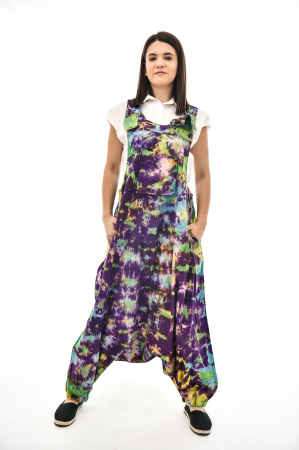 Salopeta Salvar Tie-dye - Portocaliu [63]