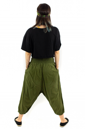 Salvari 3/4 intr-o culoare - Khaki [3]