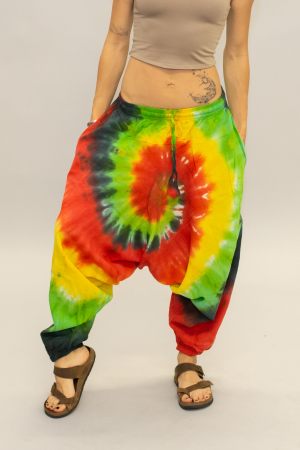 Șalvari - Șalvari din bumbac Tie Dye - Jamaica