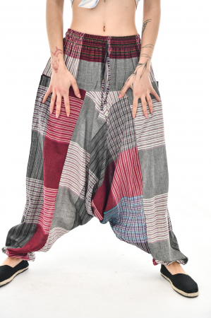 Salvari in carouri - Rosu cu Gri [0]