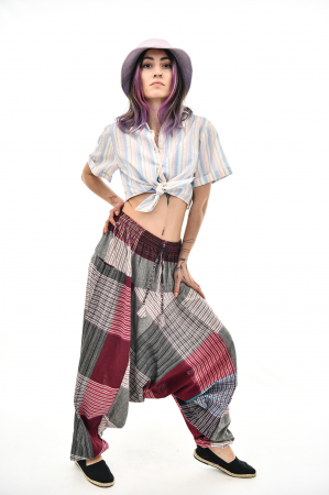 Salvari in carouri - Rosu cu Gri [8]