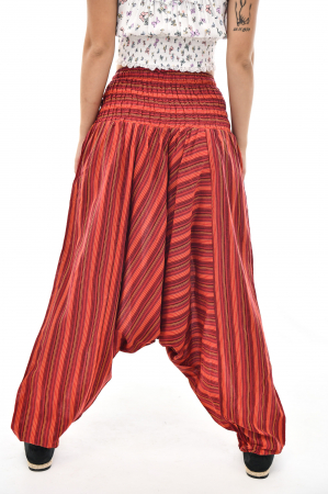 Salvari in dungi cu banda lata - Verde [5]