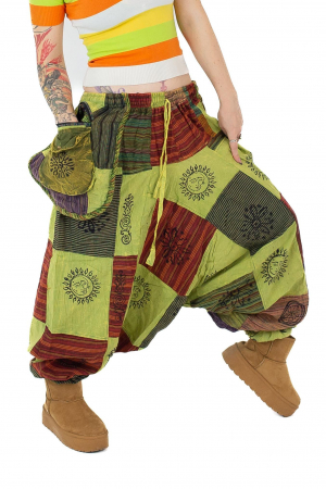 Salvari patch unicat cu buzunare supradimensionate - Model 25 [0]