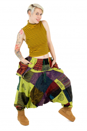 Salvari patch unicat cu buzunare supradimensionate - Model 39 [2]