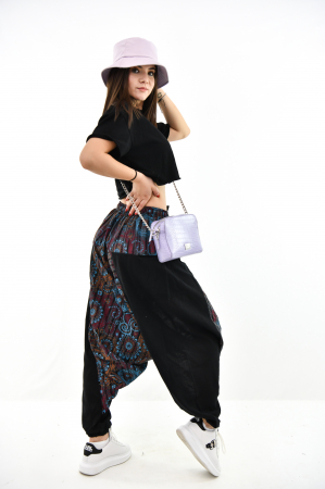 Salvari print mandala - negru [9]