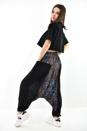 Salvari print mandala - negru [2]