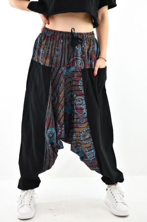 Salvari print mandala - negru [0]