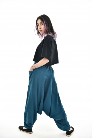 Salvari soft cotton - Albastru Prafuit [5]