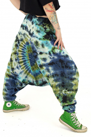 Salvari tie dye in nuante de albastru [0]