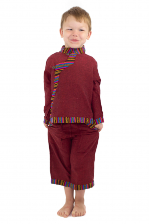 Set bluza si pantaloni pentru copii - Gri [4]