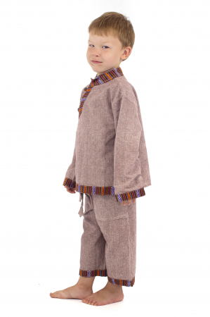 Set bluza si pantaloni pentru copii - Gri [5]