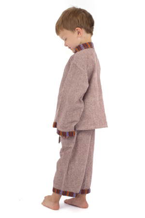 Set bluza si pantaloni pentru copii - Gri [4]