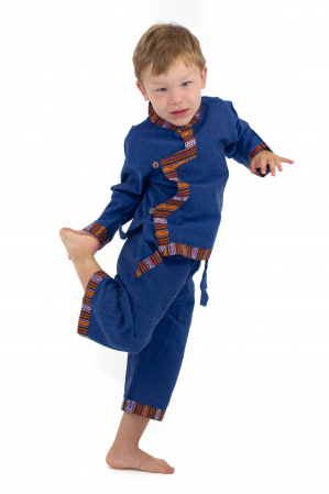 Set bluza si pantaloni pentru copii - Gri [5]