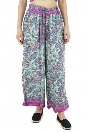 Set top tip bustiera si pantaloni cu croi drept - Model 3 [2]