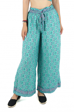 Set top tip bustiera si pantaloni cu croi drept - Model 5 [2]